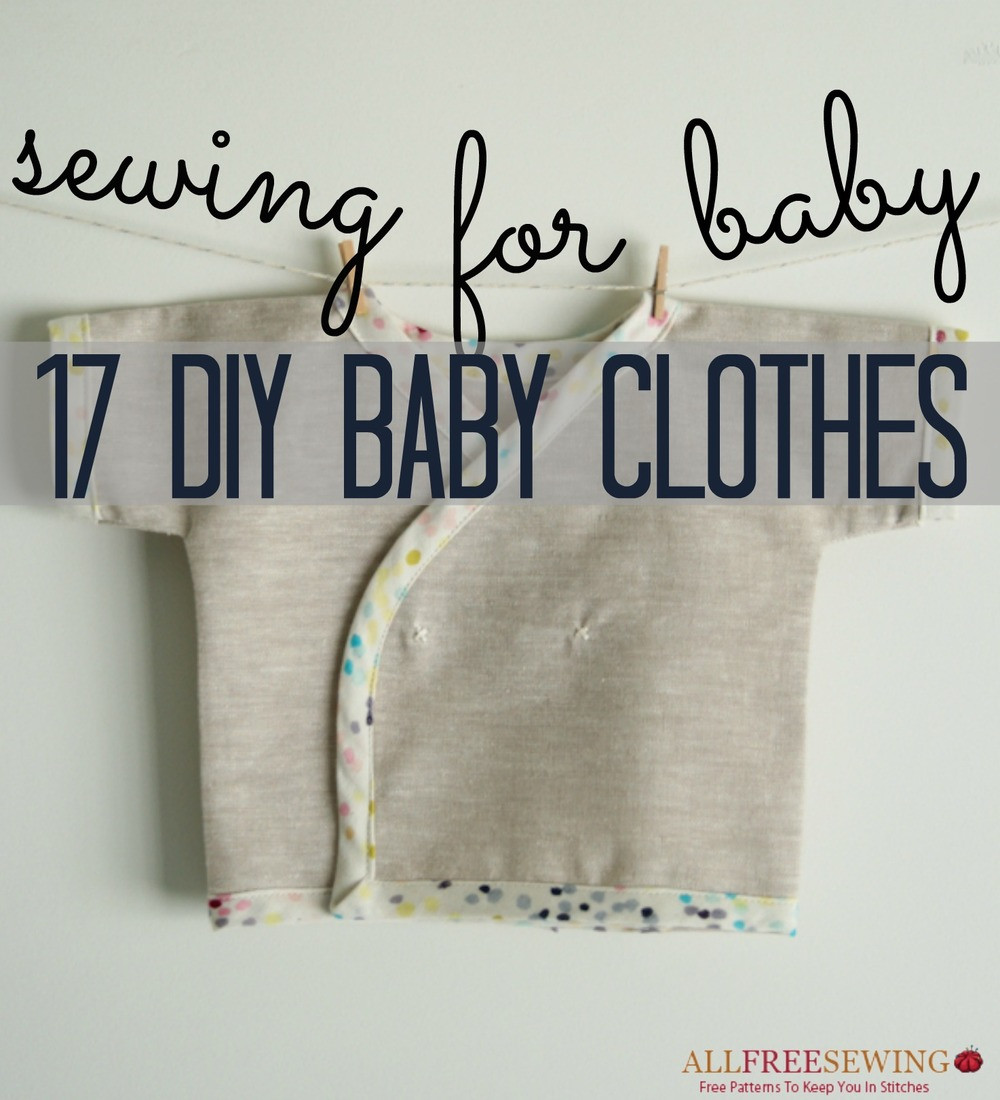DIY Baby Pants
 Sewing for Baby 17 DIY Baby Clothes