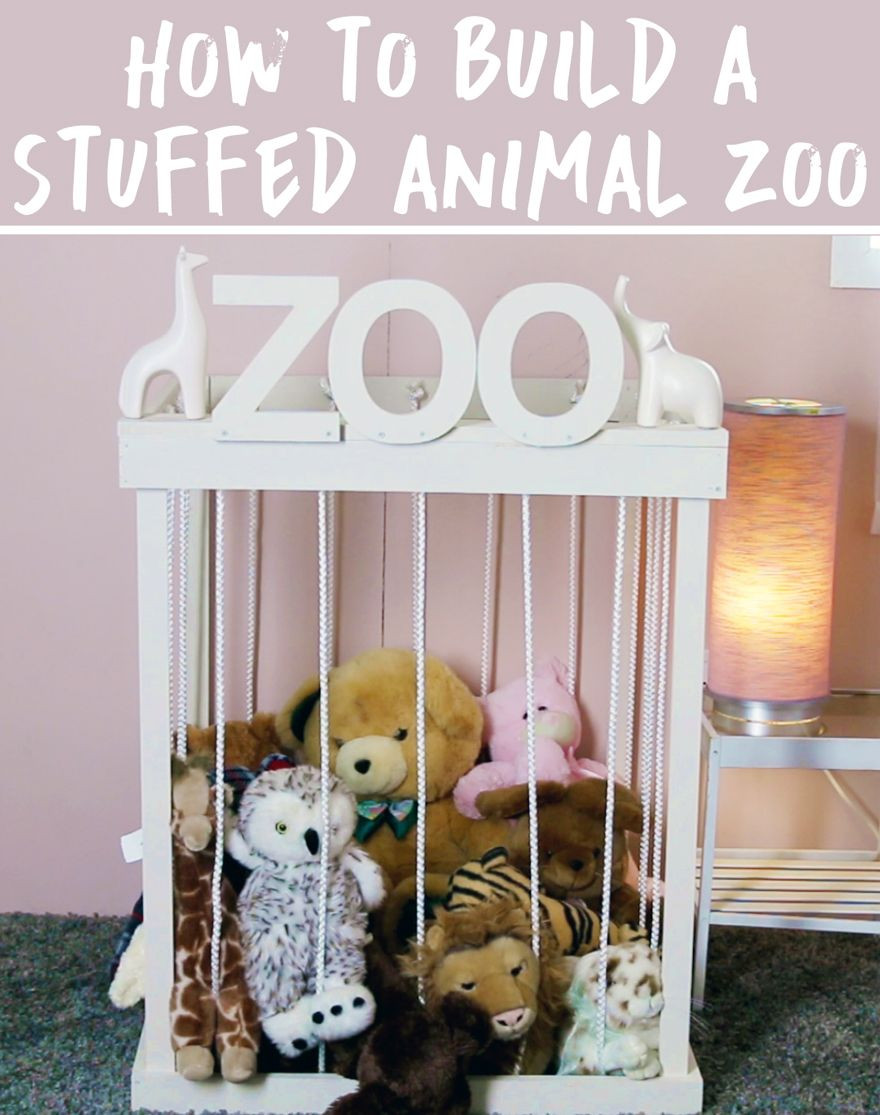 Diy Baby Room Ideas Pinterest
 Get your kids to organize their room with a stuffed animal