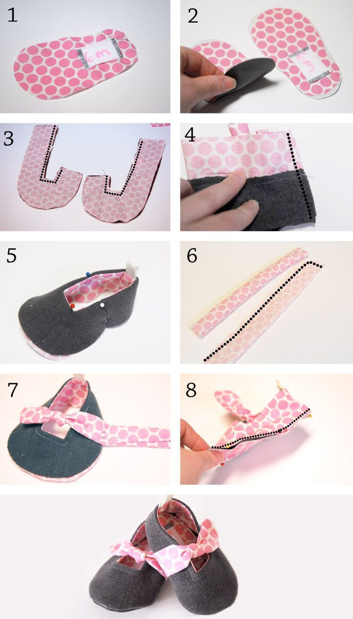 DIY Baby Shoes Free Pattern
 For Me Knot Shoes Free PDF Pattern