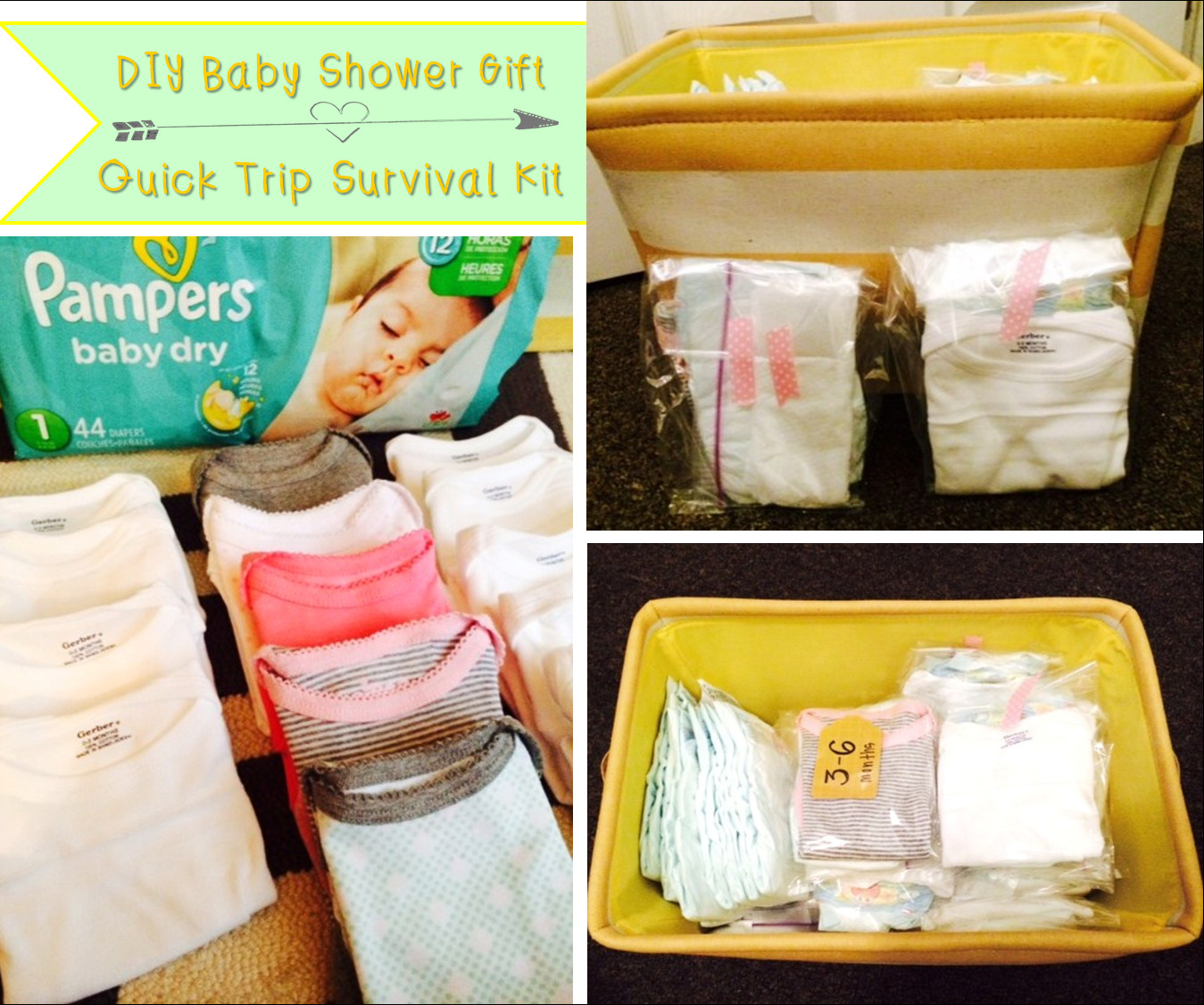 DIY Baby Shower Gift
 Jessica Stout Design DIY Baby Shower Gift Quick Trip