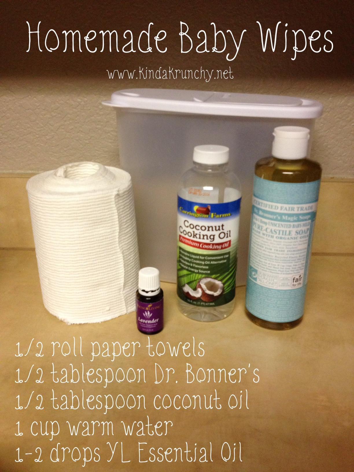 DIY Baby Wipes
 Homemade Baby Wipes