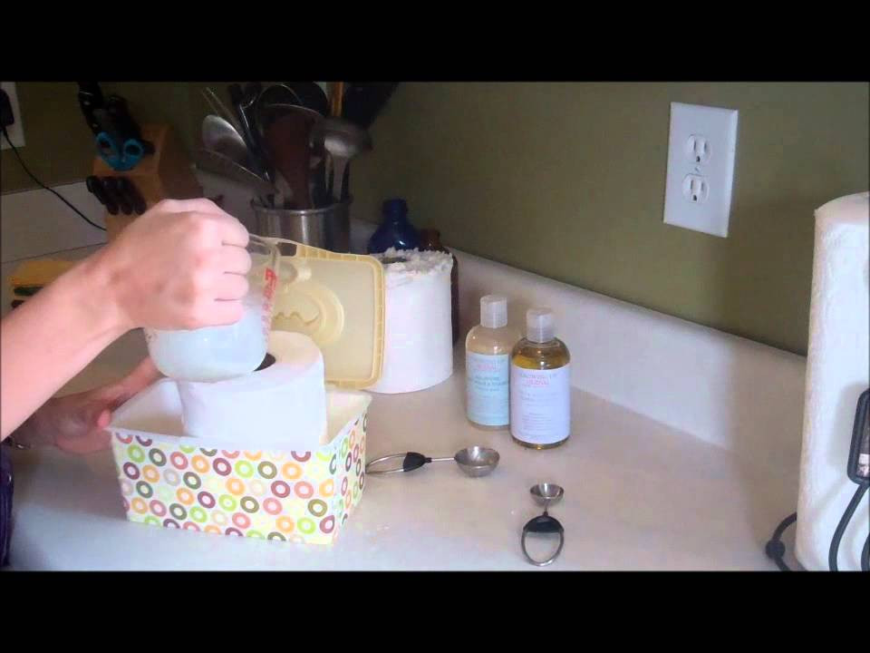 DIY Baby Wipes
 DIY Healthy Homemade Baby Wipes