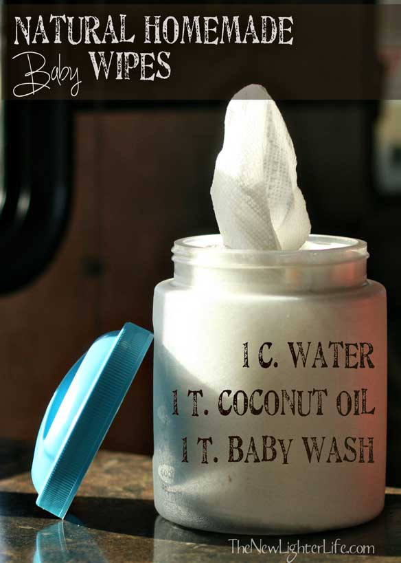 DIY Baby Wipes
 Homemade Baby Wipes The New Lighter Life