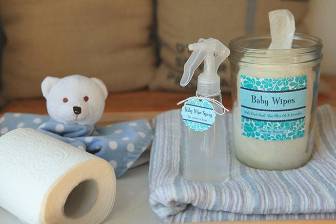 DIY Baby Wipes
 Make DIY All Natural Baby Wipes Dollar Store Crafts