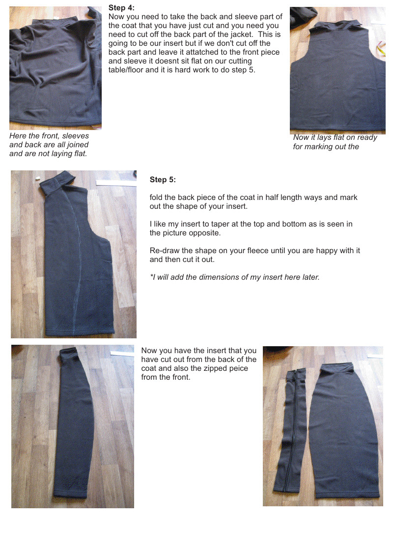 DIY Babywearing Coat
 Convert a Coat Free DIY Instructions Sewing
