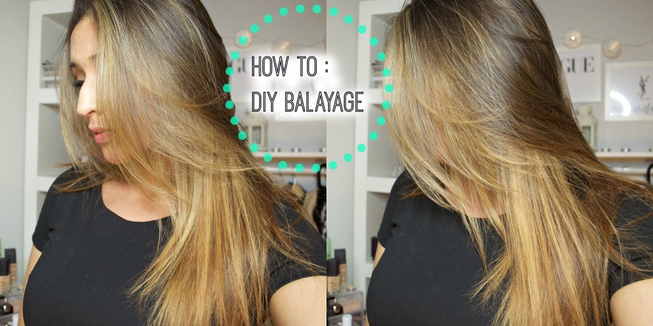 DIY Balayage Hair
 HOW TO DIY Lighten Balayage your hair at home