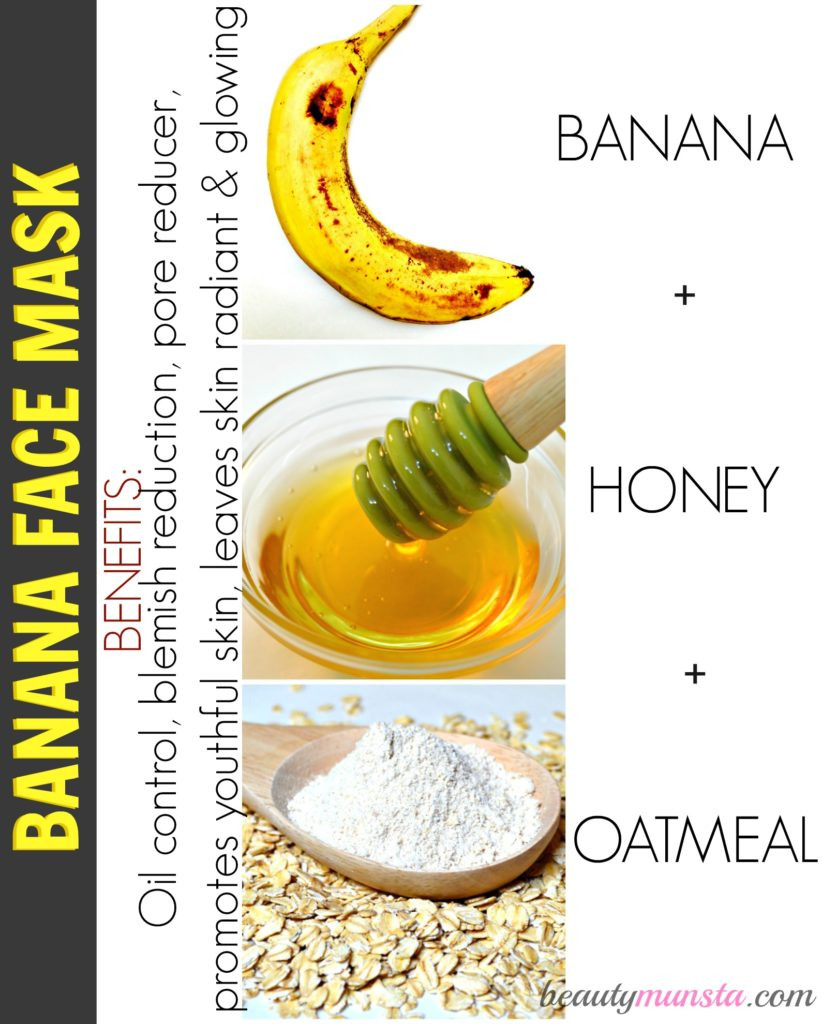 DIY Banana Face Mask
 Top 3 Homemade Face Masks for bination Skin