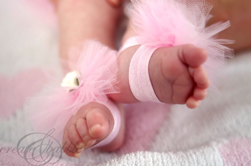 DIY Barefoot Baby Sandals
 Baby Girl Tutu and Barefoot Sandals Tutorial Create and