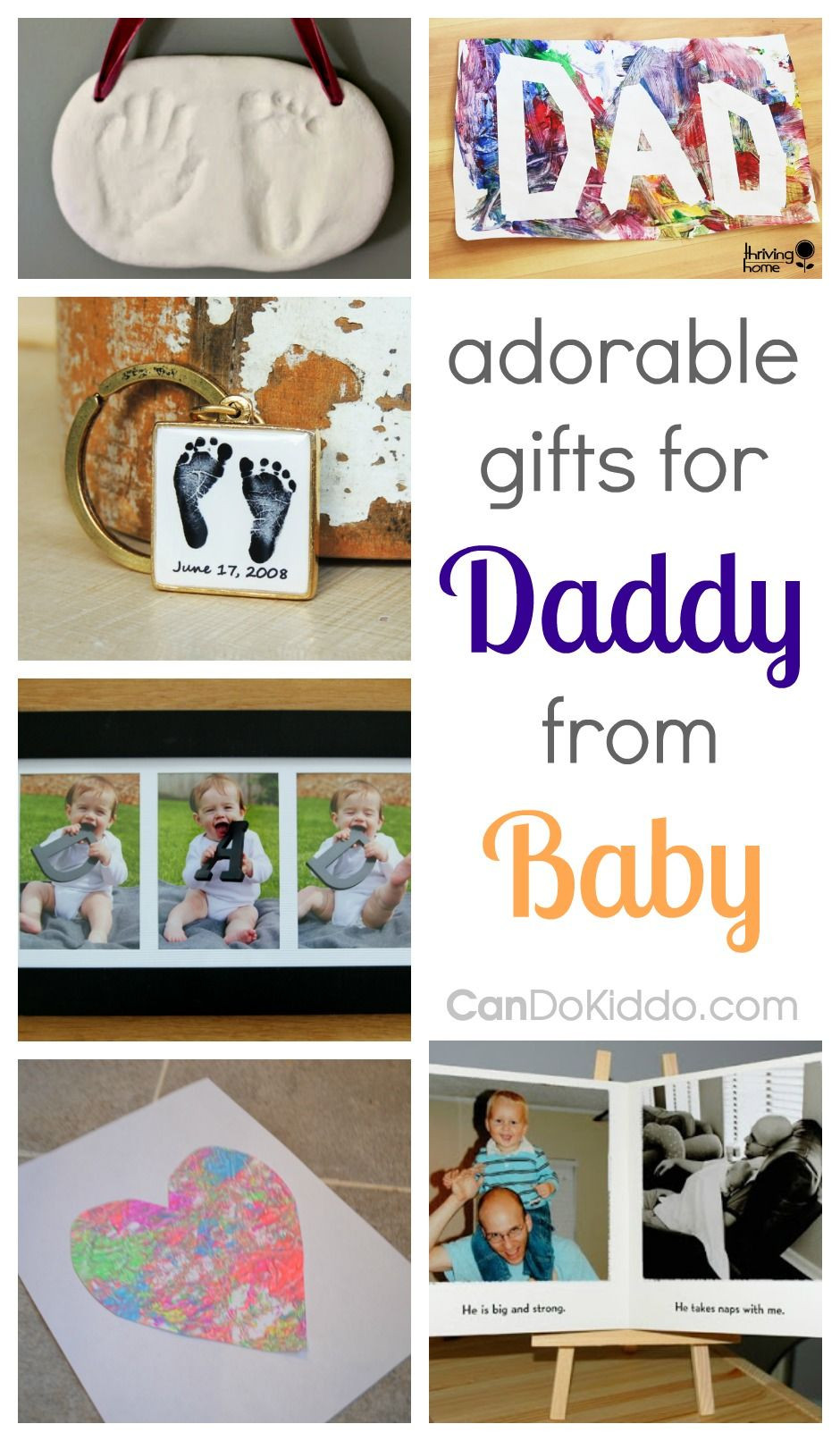 DIY Bday Gifts For Dad
 Adorable Gifts For Dad From Baby