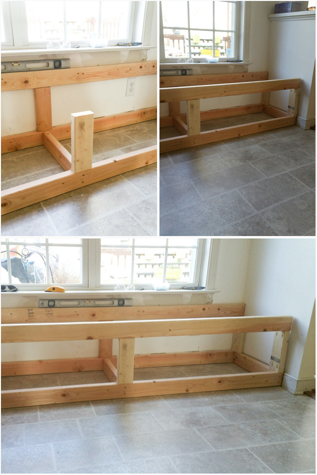 Diy Benches With Storage
 DIY BUILT IN STORAGE BENCH TUTORIAL