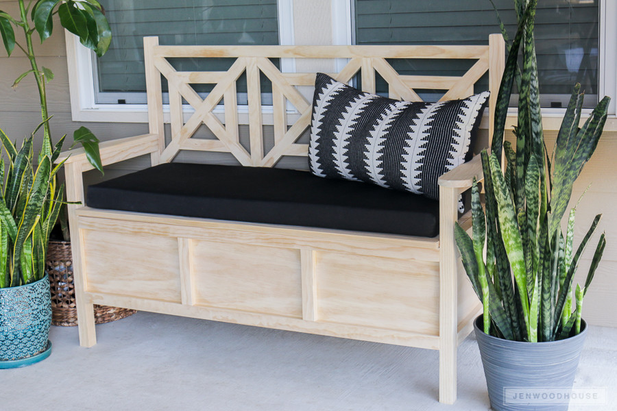 Diy Benches With Storage
 How To Build A DIY Outdoor Storage Bench