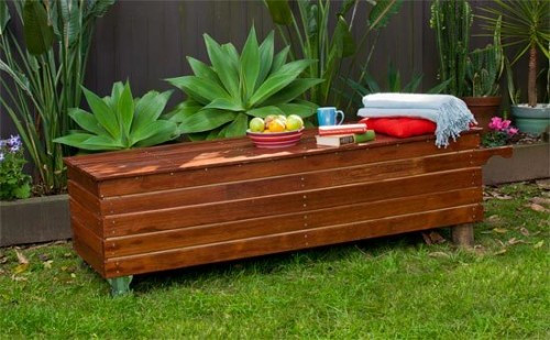 Diy Benches With Storage
 7 Functional And Cool DIY Outdoor Storage Benches