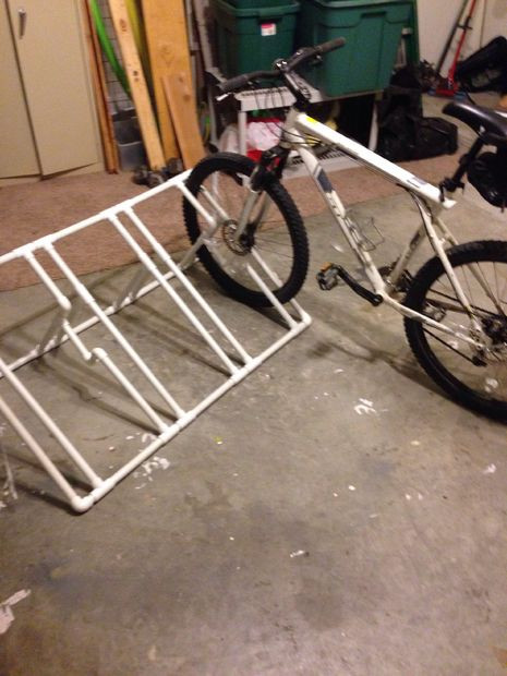 DIY Bike Rack
 Bike Rack DIY