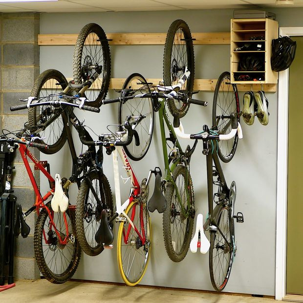 DIY Bike Rack
 DIY Bike Rack for $20 Bike Storage Stand & Cabinet for