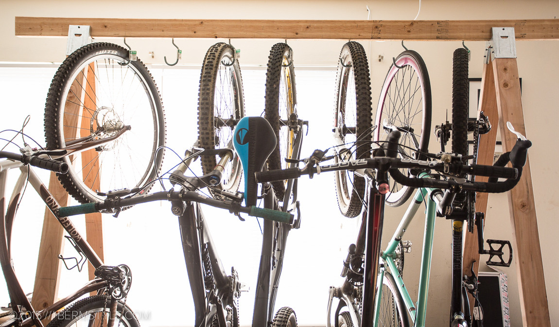 DIY Bike Rack
 DIY Bike Storage Rack