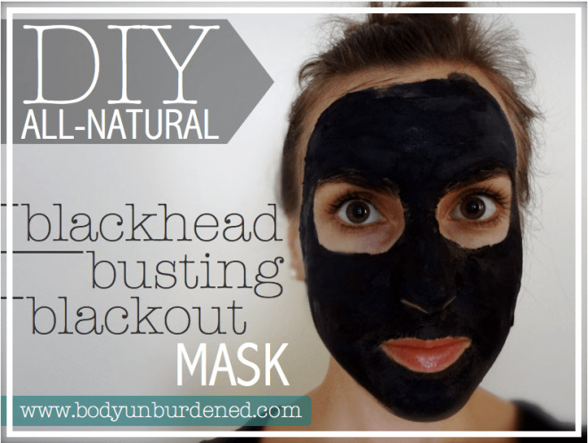 DIY Black Face Mask
 DIY all natural blackhead busting blackout mask
