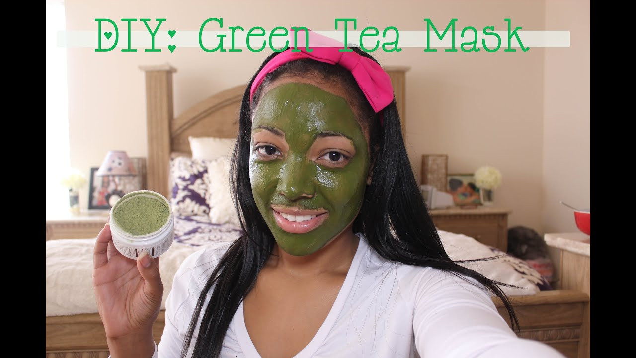 DIY Black Face Mask
 DIY Green Tea Face Mask