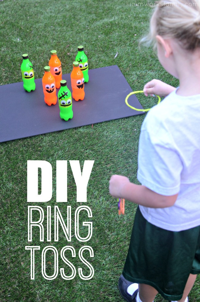 DIY Carnival Games For Kids
 Fall Carnival Games DIY Ring Toss Game Idea A Crafty