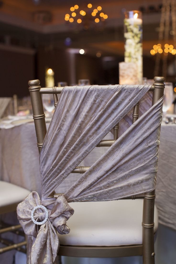 DIY Chair Covers Wedding
 The 25 best Wedding chair sashes ideas on Pinterest