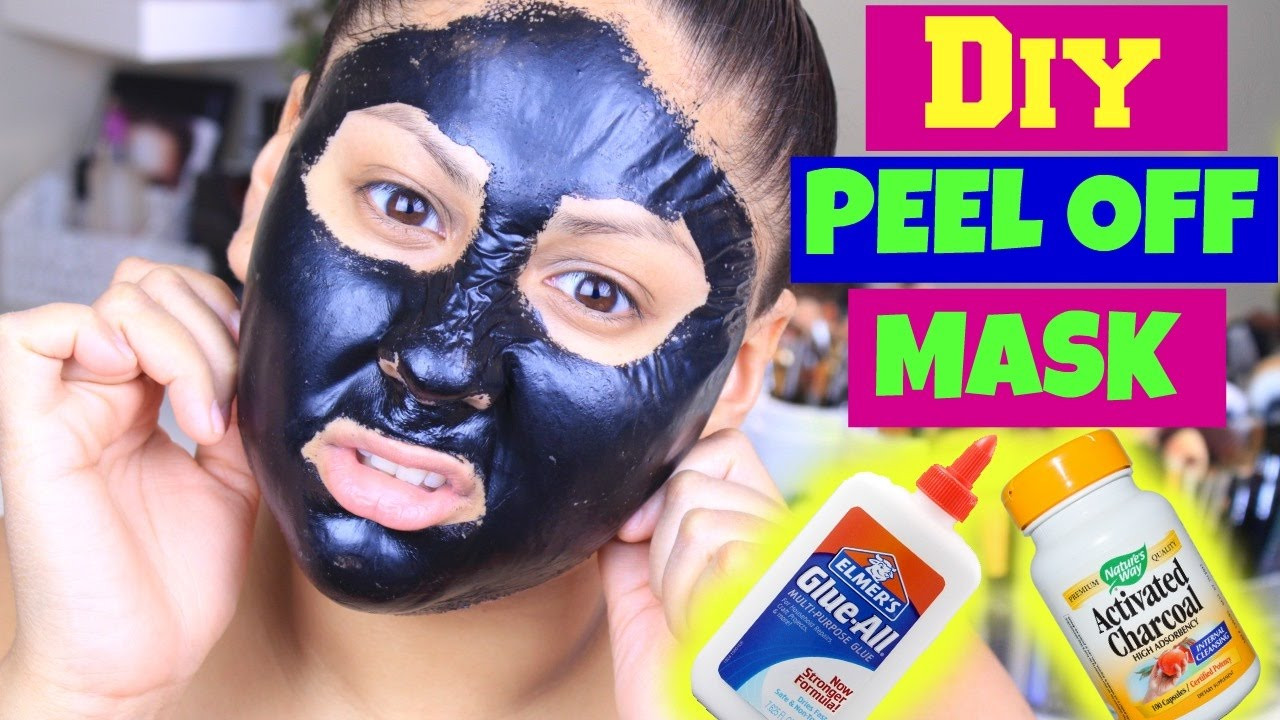 DIY Charcoal Face Mask Peel Off
 DIY Black Head Peel off Mask using Activated Charcoal