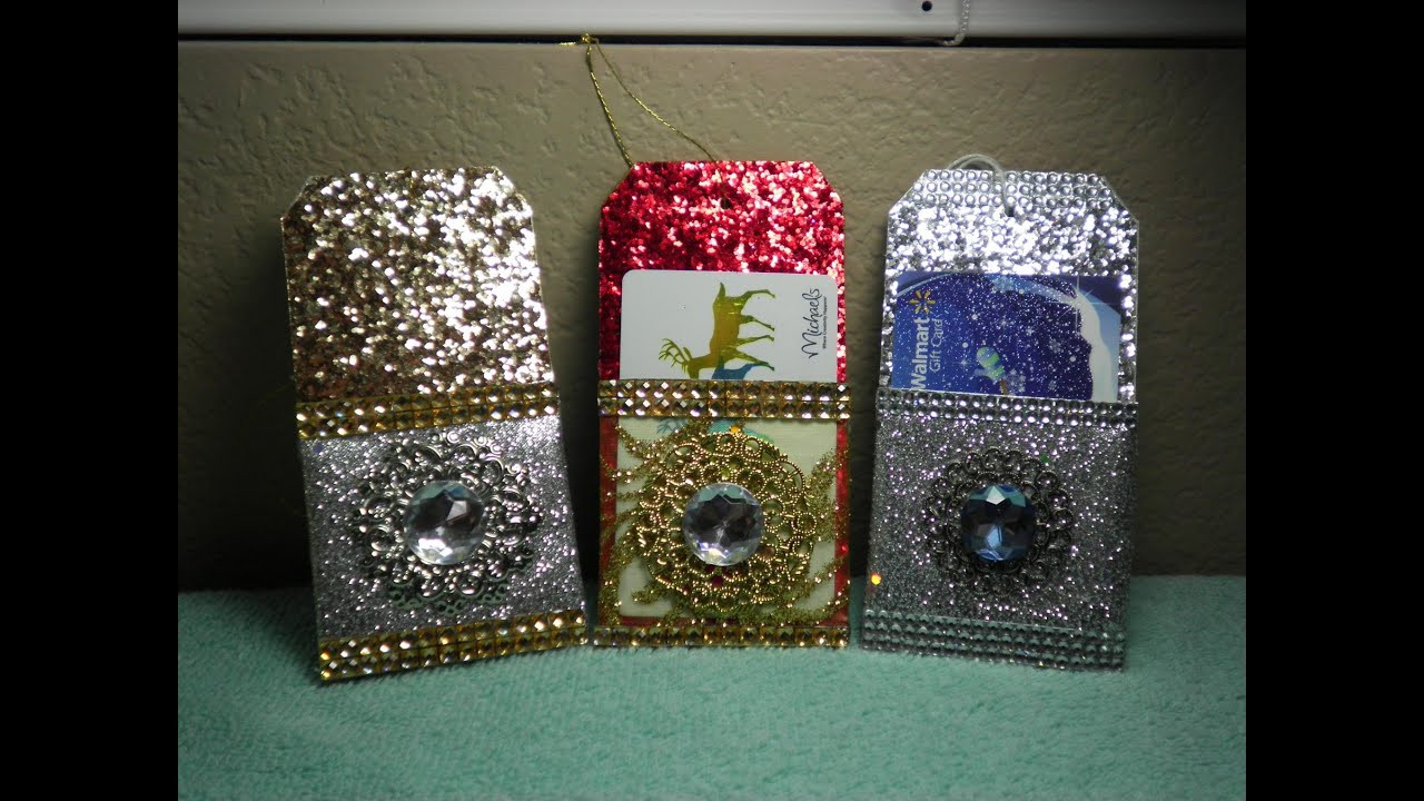 DIY Christmas Gift Card Holder
 DIY Gorgeous Gift Card Holder Christmas Ornament SOOO