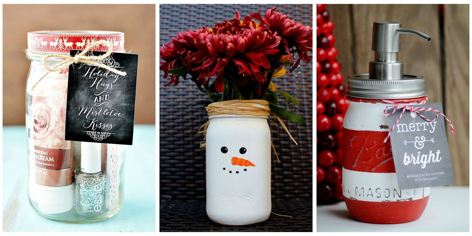 DIY Christmas Mason Jar Gifts
 25 DIY Mason Jar Gift Ideas Homemade Christmas Gifts in