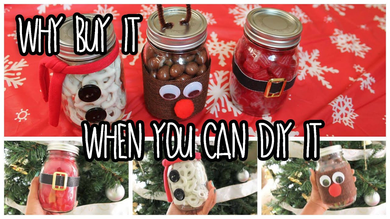 DIY Christmas Mason Jar Gifts
 EASY Last Minute DIY Christmas Gifts Using Mason Jars