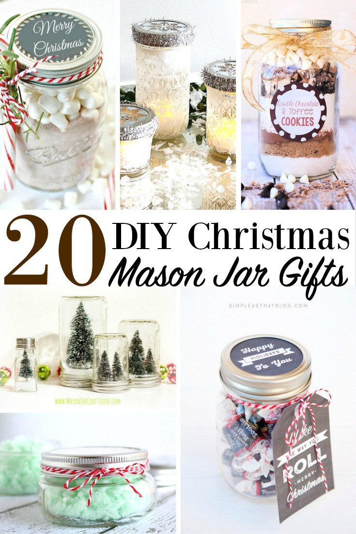 DIY Christmas Mason Jar Gifts
 DIY Christmas Mason Jar Gifts Holiday Jar Presents