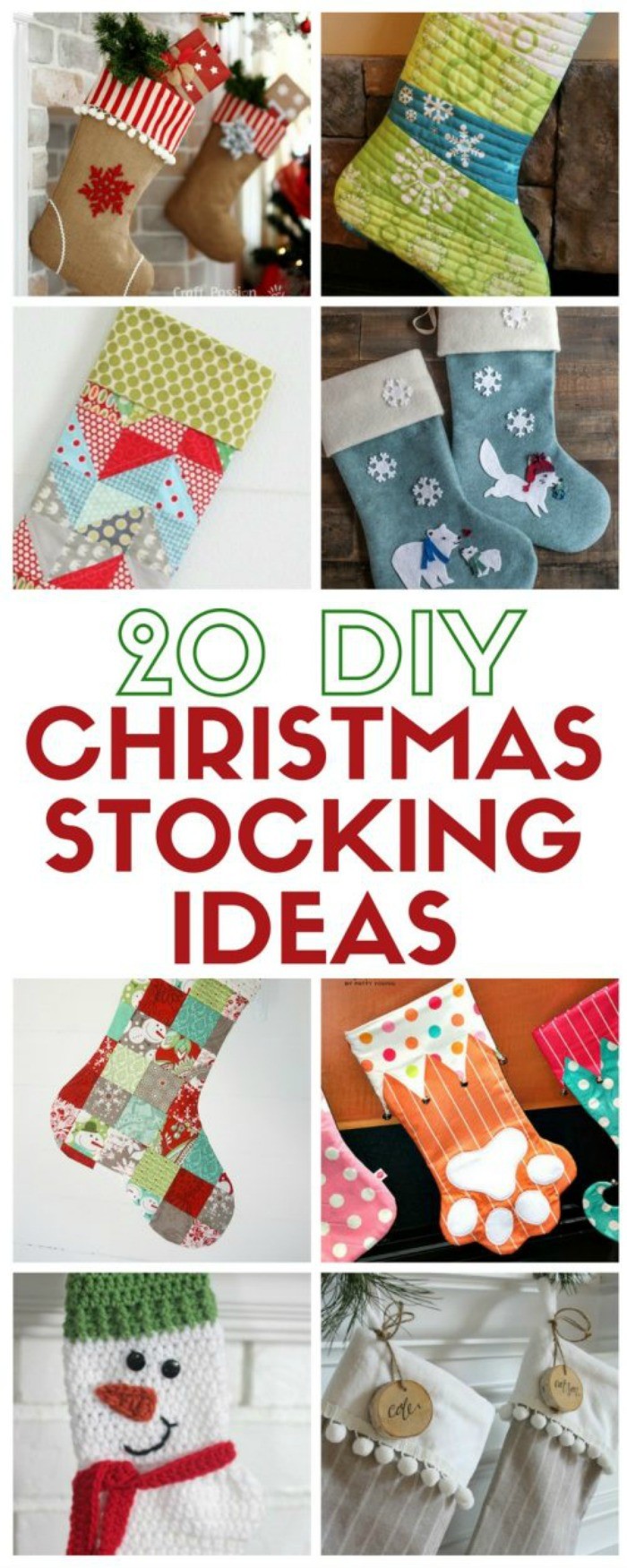 DIY Christmas Stocking Ideas
 The Creative Exchange Link Up Party