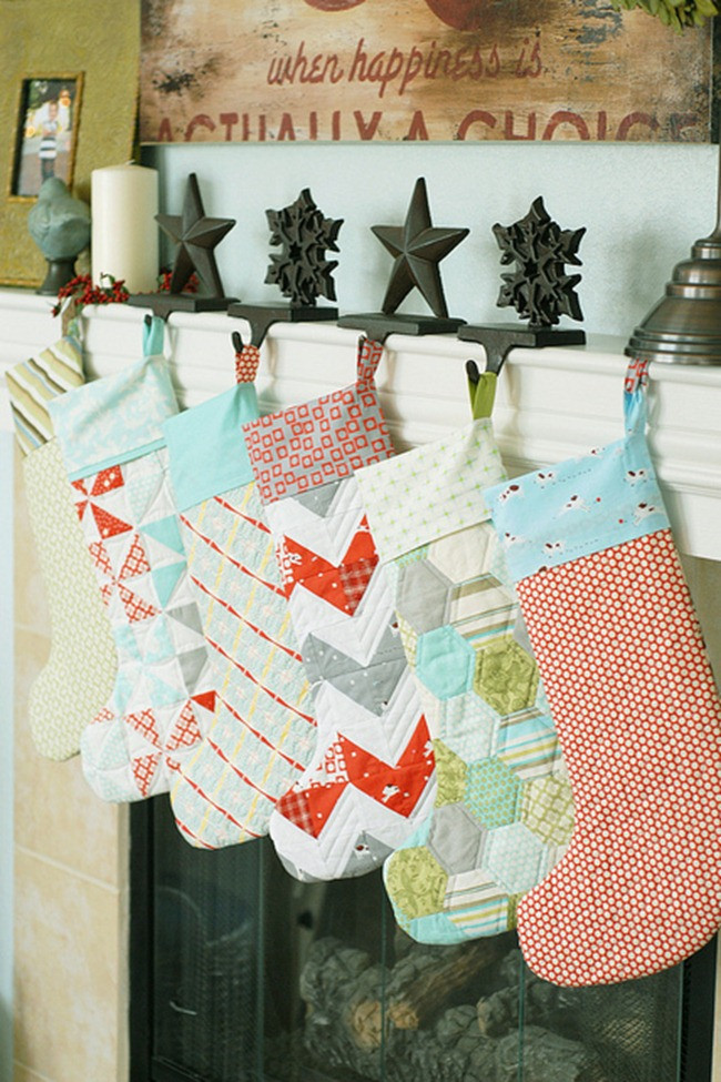 DIY Christmas Stocking Ideas
 12 DIY Christmas Stockings–Handmade Holiday Inspiration