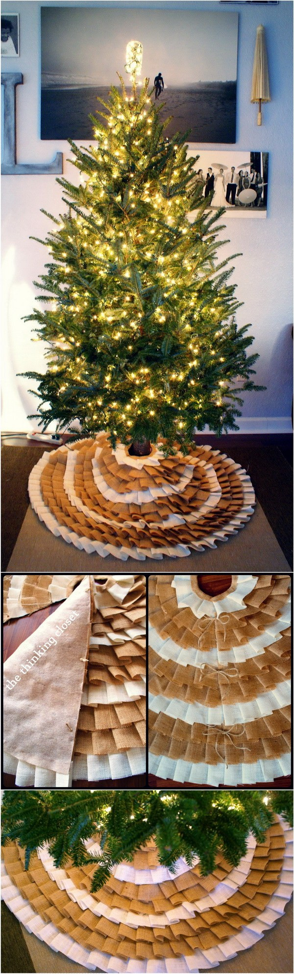 DIY Christmas Tree Skirt
 35 DIY Christmas Tree Skirt Ideas Hative