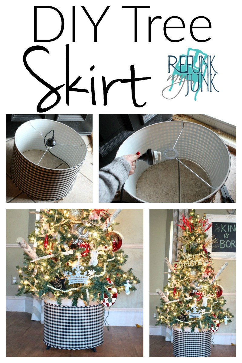 DIY Christmas Tree Skirt
 $6 00 DIY Tree Skirt Tree Skirt Alternatives Refunk My