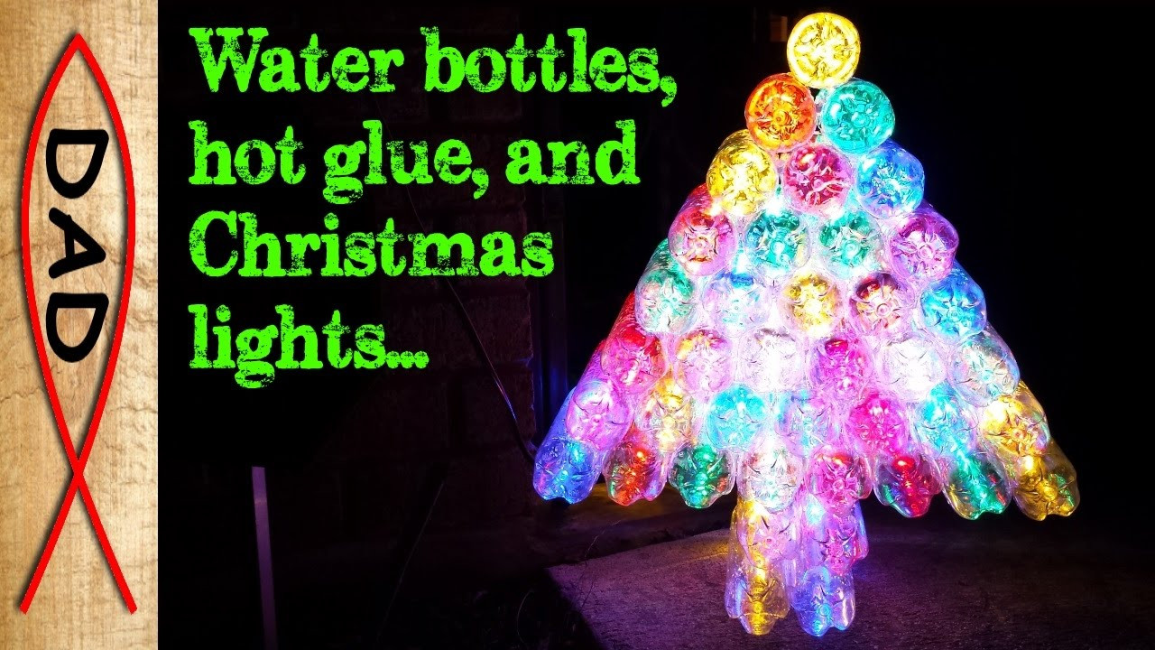 DIY Christmas Tree Watering System
 DIY Christmas tree water bottles
