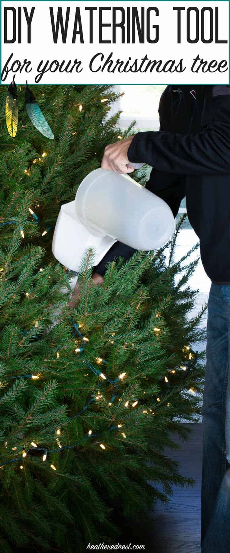 DIY Christmas Tree Watering System
 How to water a Christmas tree An EASY DIY tool