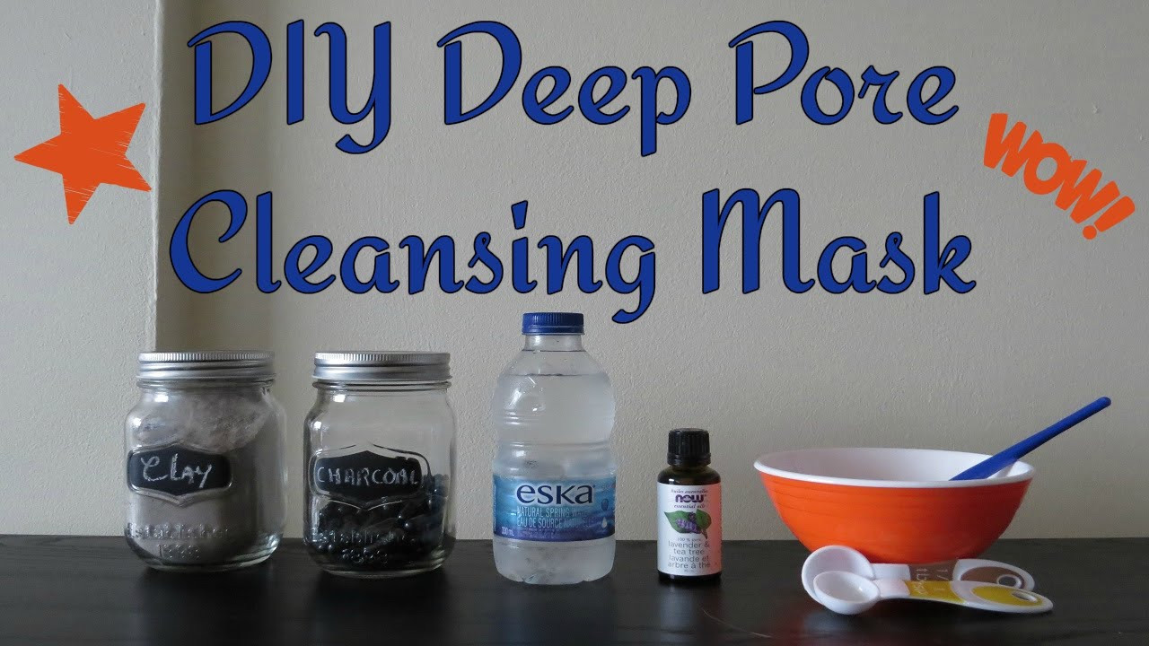 DIY Cleansing Face Mask
 DIY Deep Pore Cleansing Mask I Free your Pores Facial Mask