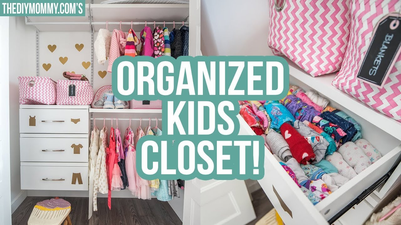 DIY Closet Organizers Ideas
 KIDS CLOSET ORGANIZATION IDEAS
