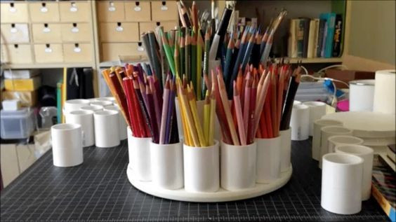 DIY Colored Pencil Organizer
 How to Organize Your Colored Pencil Collection