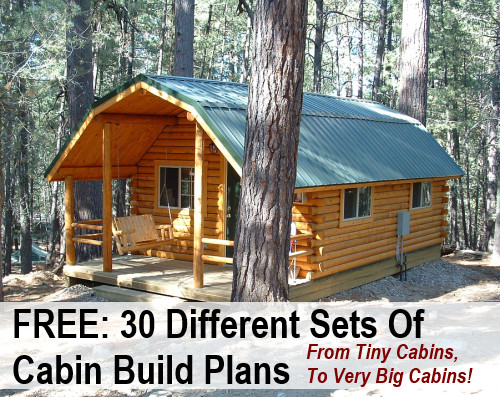 DIY Cottage Kits
 30 Free DIY Cabin Blueprints