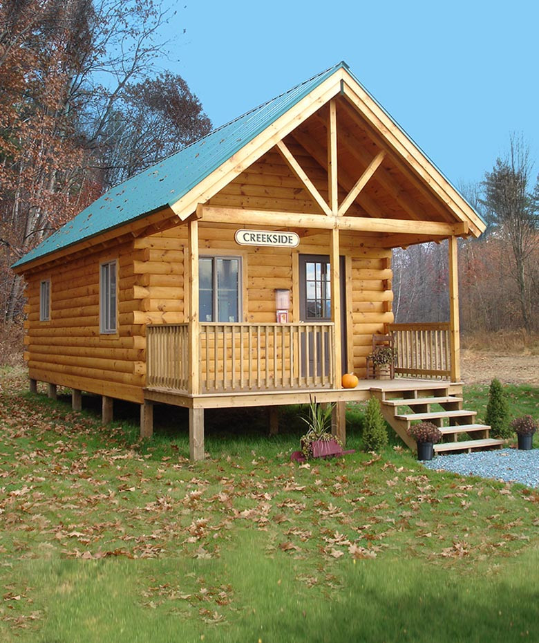 DIY Cottage Kits
 Tiny Log Cabin Kits Easy DIY Project Craft Mart