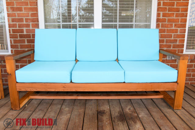 DIY Couch Plans
 How to Build a DIY Modern Outdoor Sofa