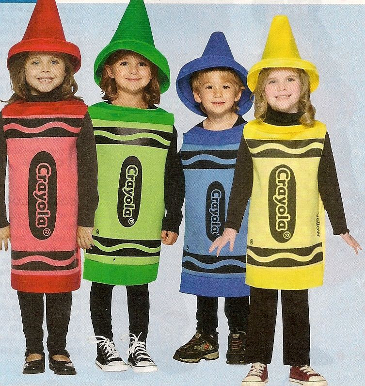 DIY Crayon Costumes
 crayons … Costumes Disfraces