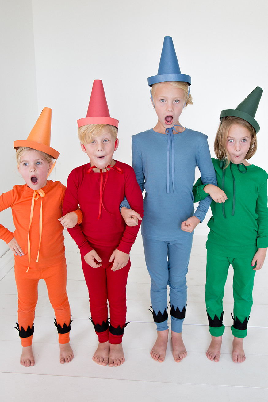 DIY Crayon Costumes
 The Day the Crayons Quit costumes