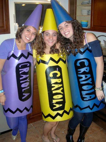 DIY Crayon Costumes
 Crayon Costumes for Men Women Kids