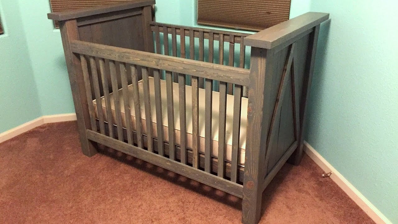DIY Crib Plans
 DIY Custom Baby Crib Build