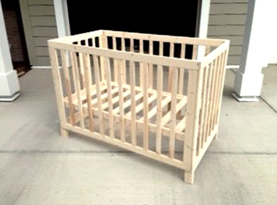 DIY Crib Plans
 Reader Showcase Michaels Low Rise Crib The Design