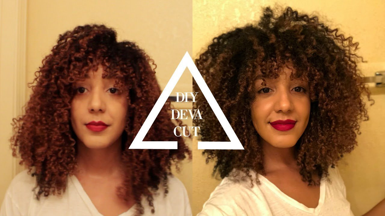 DIY Curly Hair Cut
 DIY DEVA CUT