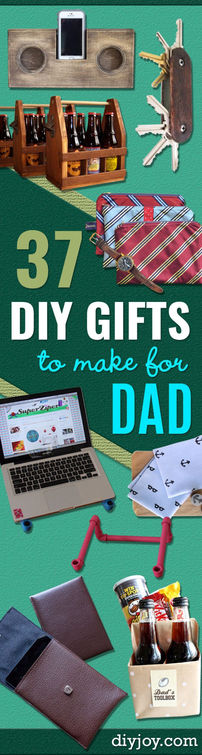 Diy Dad Birthday Gifts
 37 Awesome DIY Gifts to Make for Dad
