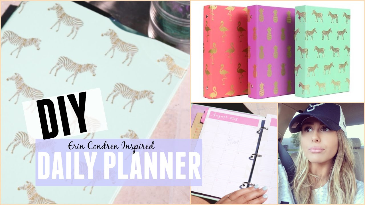 DIY Daily Planners
 DIY DAILY PLANNER ON A BUDGET