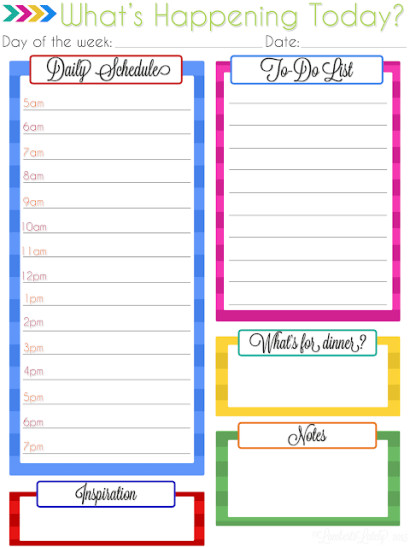 DIY Daily Planners
 Ultimate Planning Notebook Add Daily Planner Printable