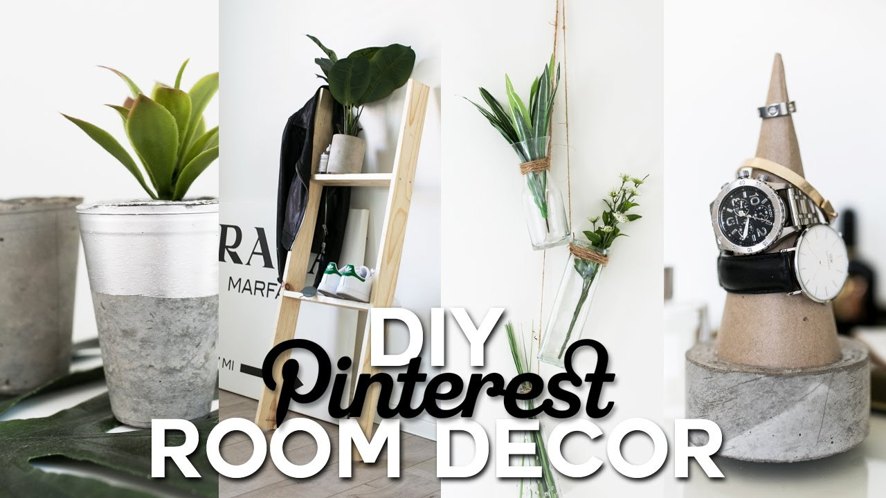 DIY Decorating Pinterest
 DIY Pinterest Inspired Room Decor Minimal & Simple